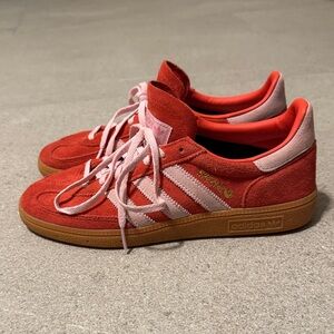 Adidas Women’s Origional Handball Spezial Bright Red Pink Gum